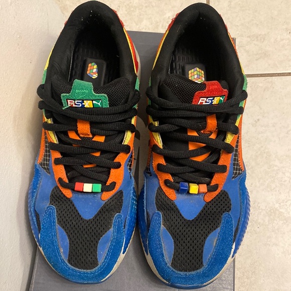 LIMITED EDITION PUMA X RUBIK’S CUBE RS-X3 SNEAKERS - Picture 2 of 9